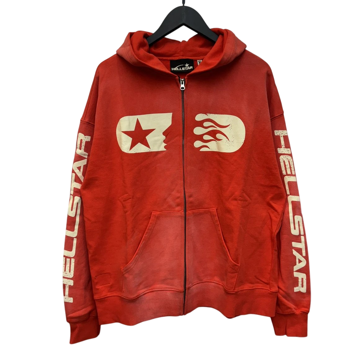 HELLSTAR RED ZIPPER