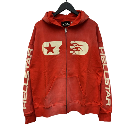 HELLSTAR RED ZIPPER