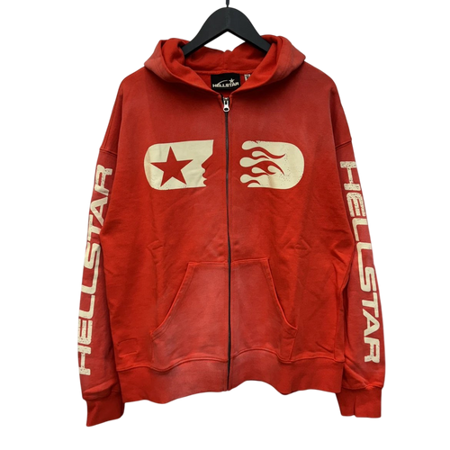 HELLSTAR RED ZIPPER