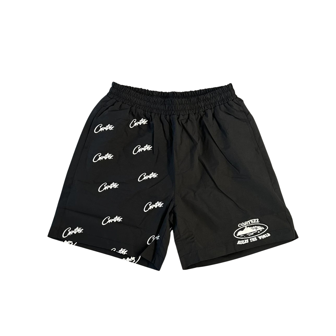 CORTEIZ BLACK SPECIAL SHORTS