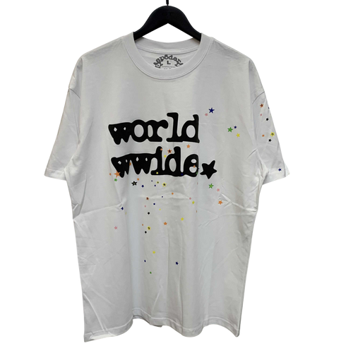SP5DER WORLD WIDE SHIRT WHITE