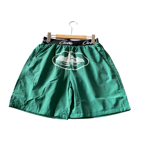 CORTEIZ PANNELED SHORTS GREEN