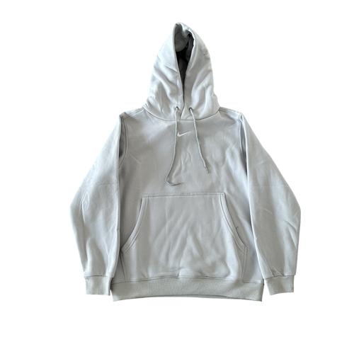 NIKE MINIMALISTIC LIGHT GRAY HOODIE