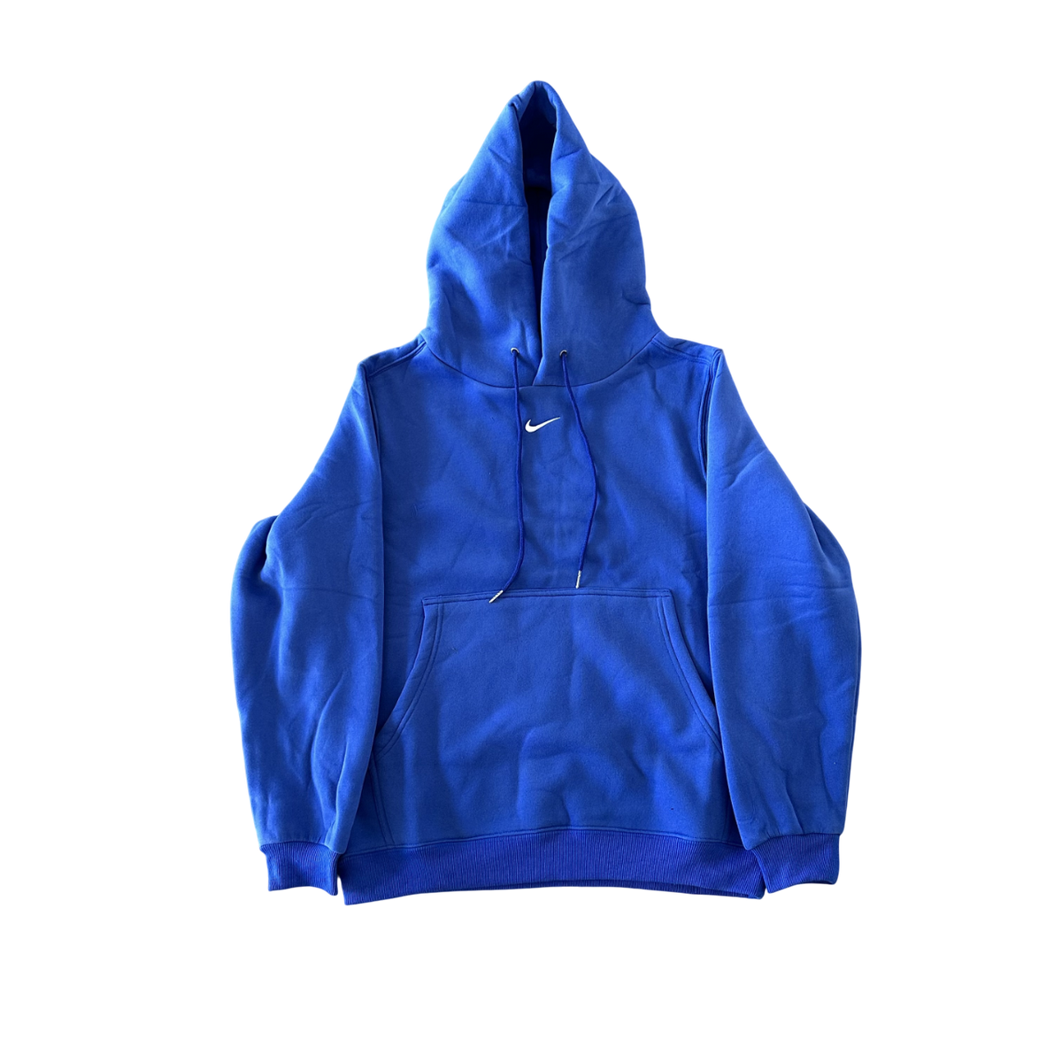 NIKE MINIMALISTIC BLUE HOODIE