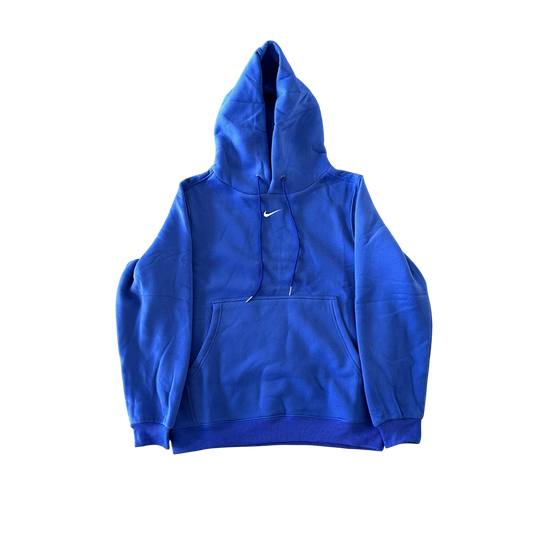 NIKE MINIMALISTIC BLUE HOODIE