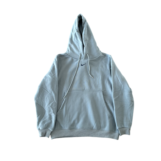 NIKE MINIMALISTIC TEAL HOODIE