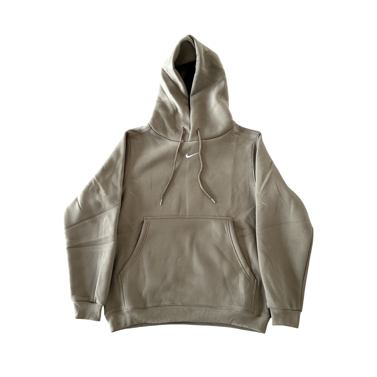 NIKE MINIMALISTIC MOCHA HOODIE