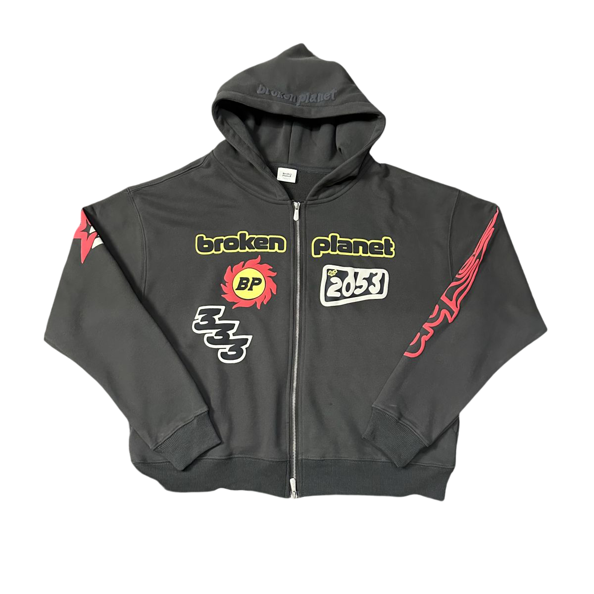 BROKEN PLANET 3'S ZIP UP
