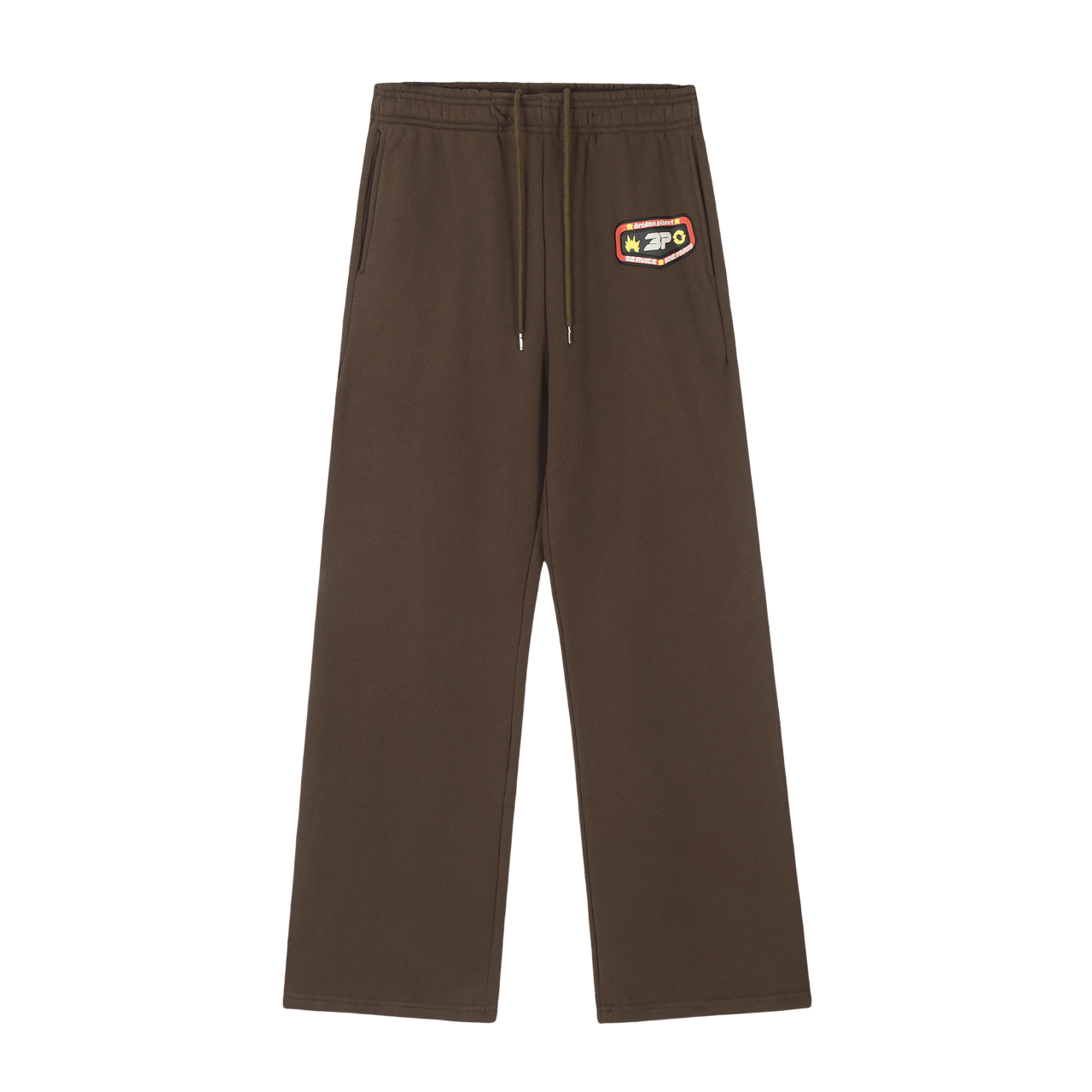 BROKEN PLANET BROWN PANTS
