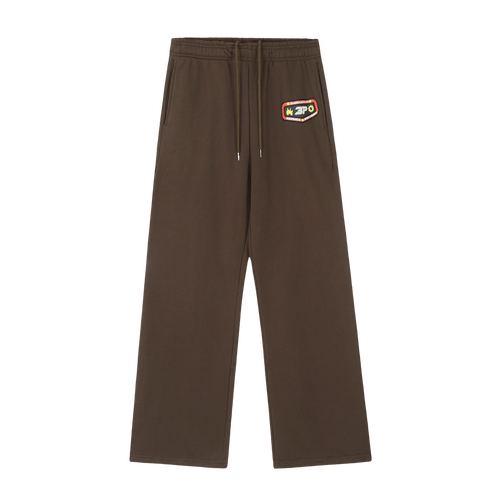 BROKEN PLANET BROWN PANTS