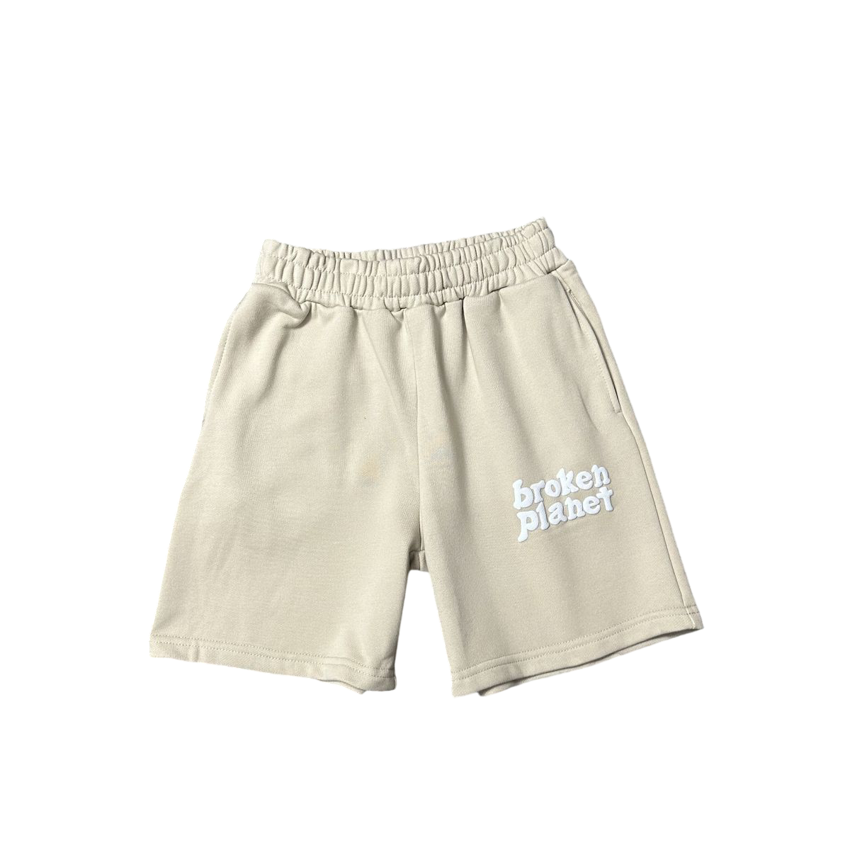 BROKEN PLANET BEIGE SHORTS
