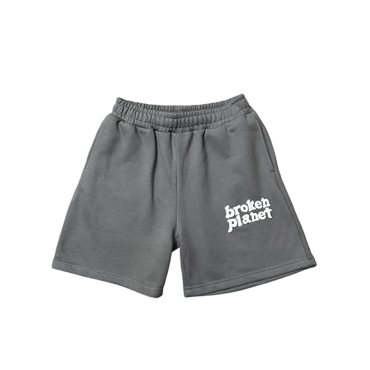 BROKEN PLANET NARDO GRAY SHORTS