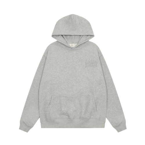 BROKEN PLANET MINIMALISTIC GRAY HOODIE