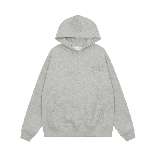 BROKEN PLANET MINIMALISTIC GRAY HOODIE