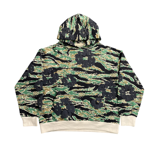 DENIM TEARS CAMO GREEN HOODIE