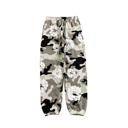 DENIM TEARS CAMO KHAKI PANTS