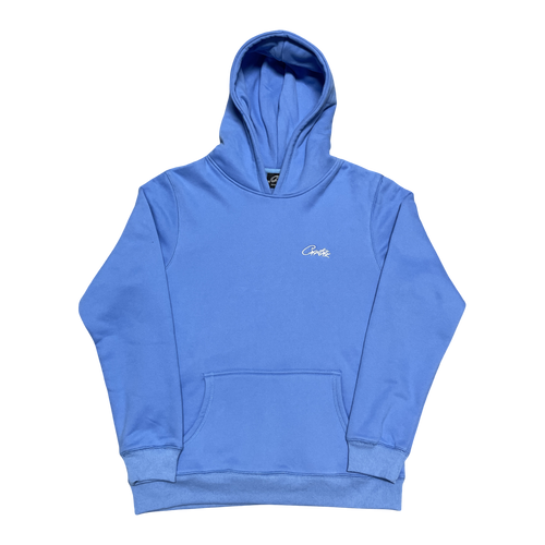 CORTEIZ MINIMALISTIC BLUE HOODIE