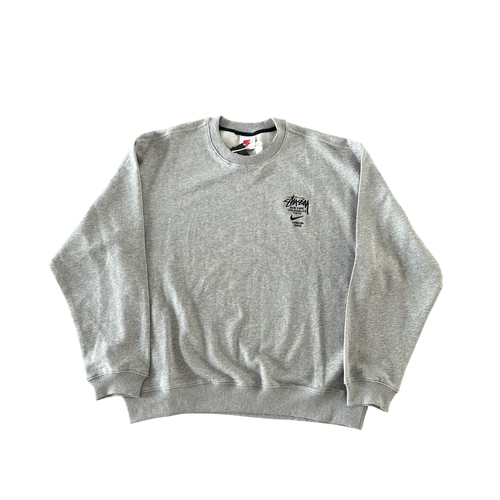 NIKE X STUSSY SWEATER GRAY
