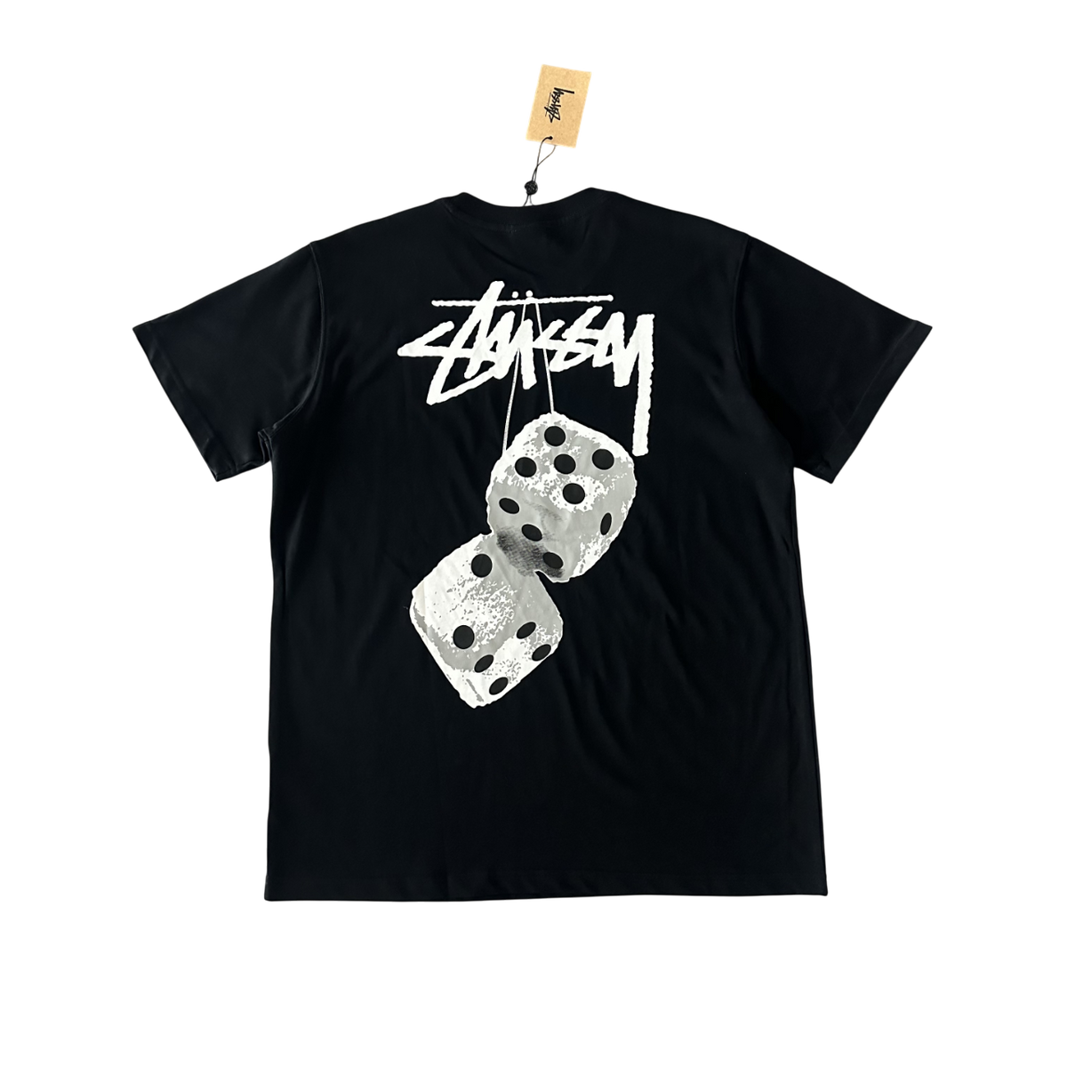 STUSSY CUBE SHIRT BLACK
