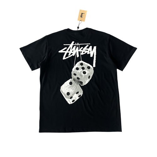 STUSSY CUBE SHIRT BLACK