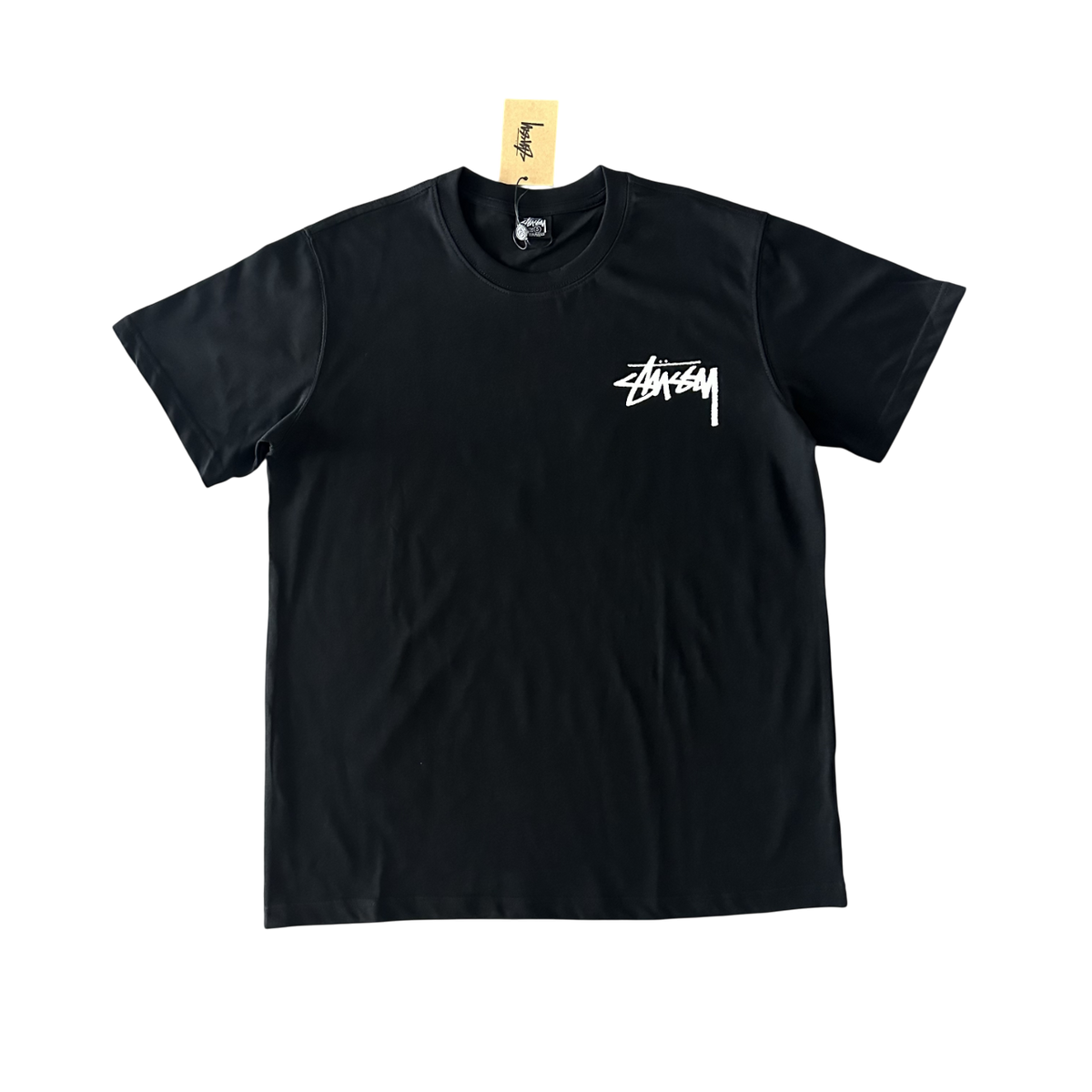 STUSSY CUBE SHIRT BLACK