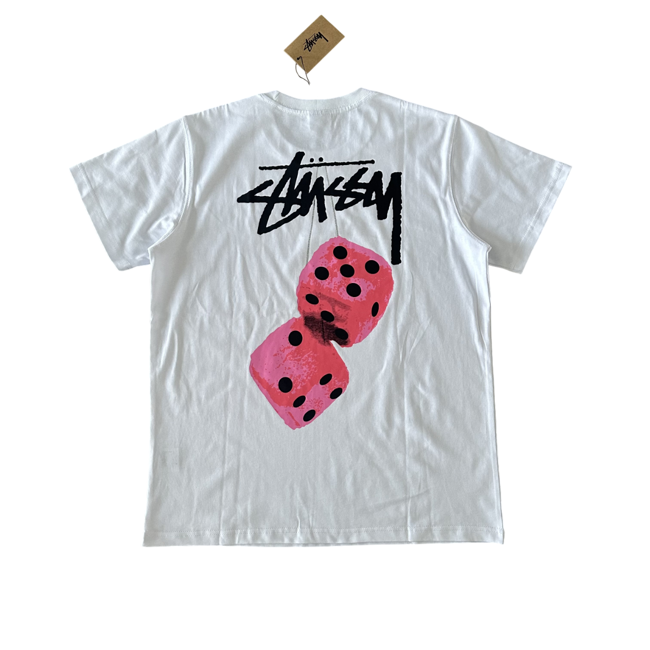 STUSSY CUBE SHIRT WHITE