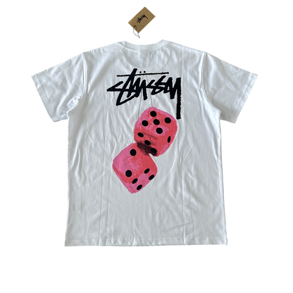 STUSSY CUBE SHIRT WHITE