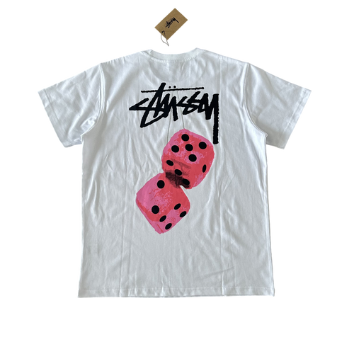 STUSSY CUBE SHIRT WHITE