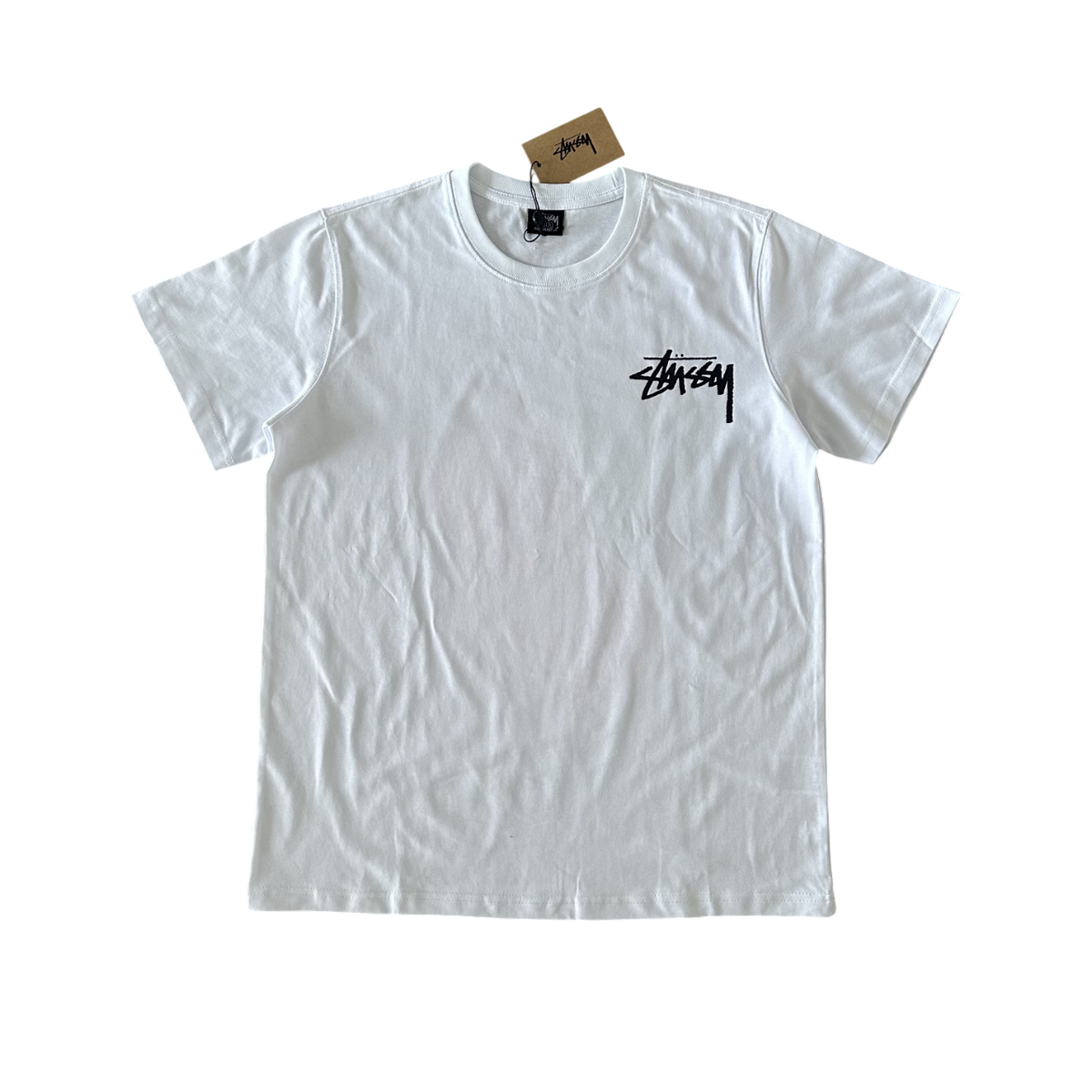 STUSSY CUBE SHIRT WHITE
