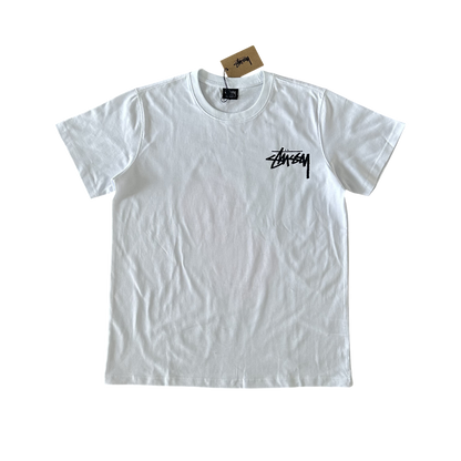 STUSSY CUBE SHIRT WHITE