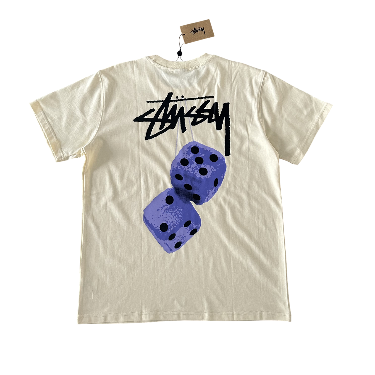 STUSSY CUBE SHIRT APRICOT