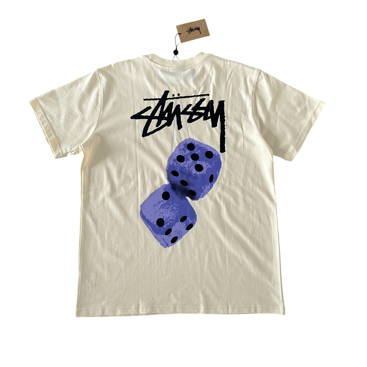 STUSSY CUBE SHIRT APRICOT