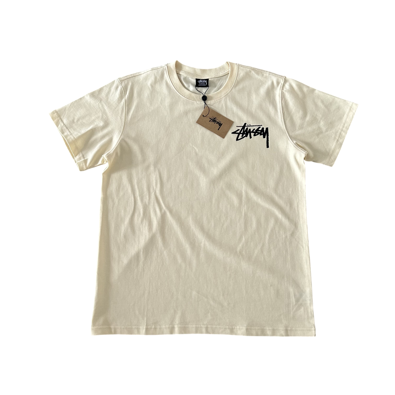 STUSSY CUBE SHIRT APRICOT