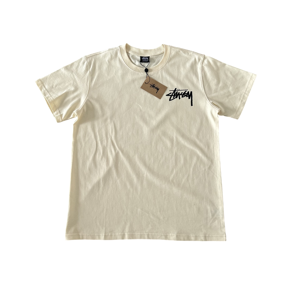 STUSSY CUBE SHIRT APRICOT