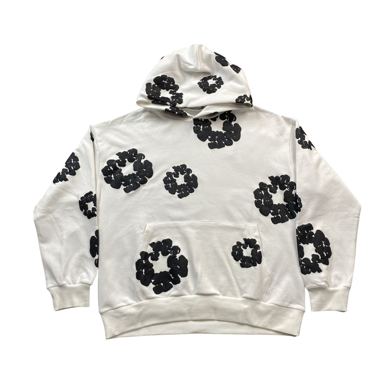 DENIM TEARS WHITE HOODIE