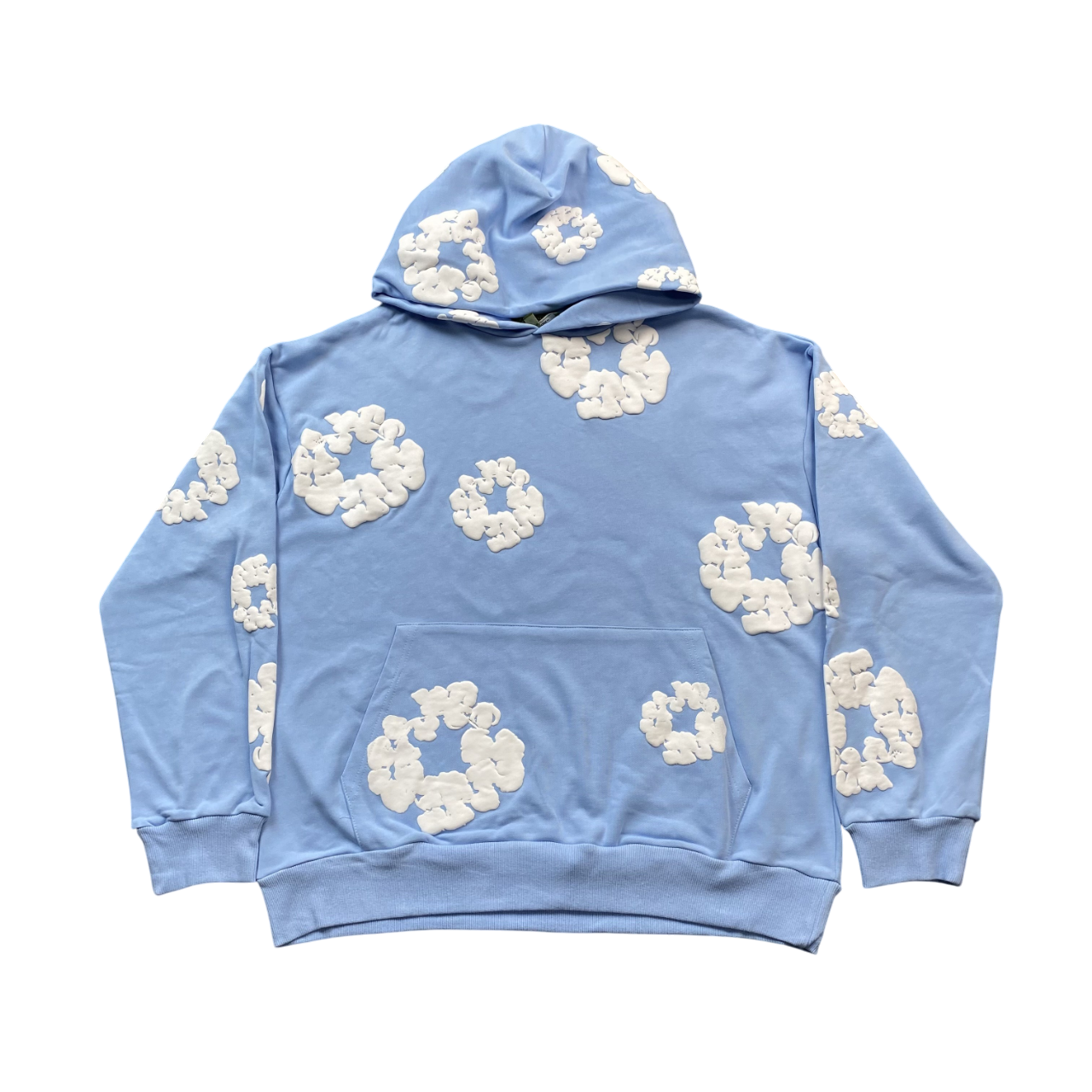 DENIM TEARS LAKE BLUE HOODIE