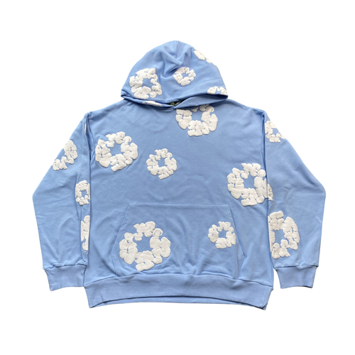 DENIM TEARS LAKE BLUE HOODIE