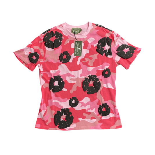 DENIM TEARS CAMO RED/PINK TSHIRT