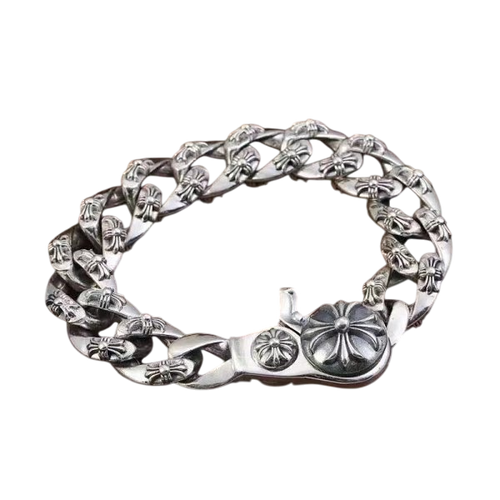 CHROME HEARTS FULL FLOWER RIVOT BRACELET