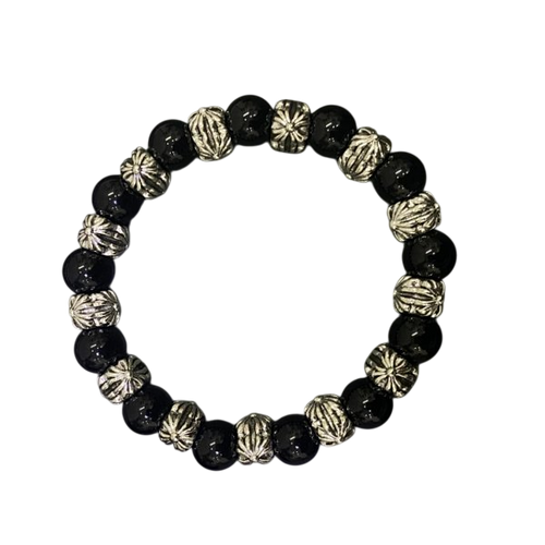 CHROME HEARTS FULL BEADED VOLCANO BRACELET