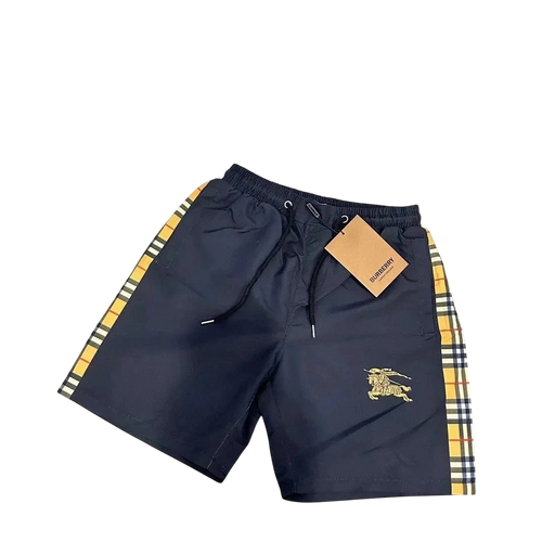 BURBERRY NAVY SIDE SHORTS