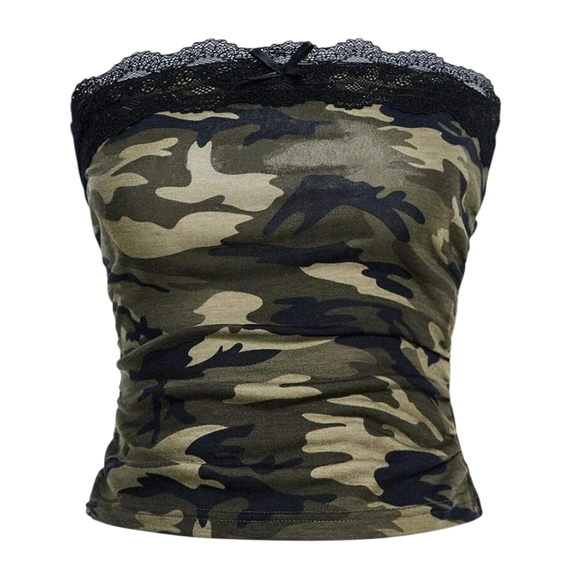 CAMO TUBE TOP