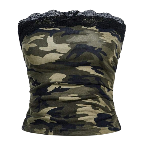 CAMO TUBE TOP
