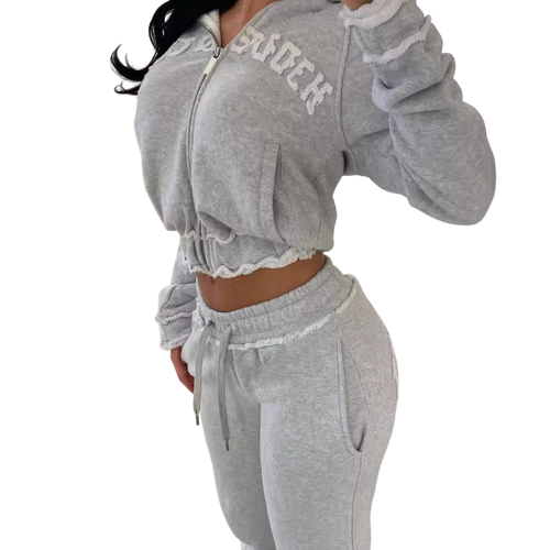 HIDDEN CULT GRAY ZIPUP