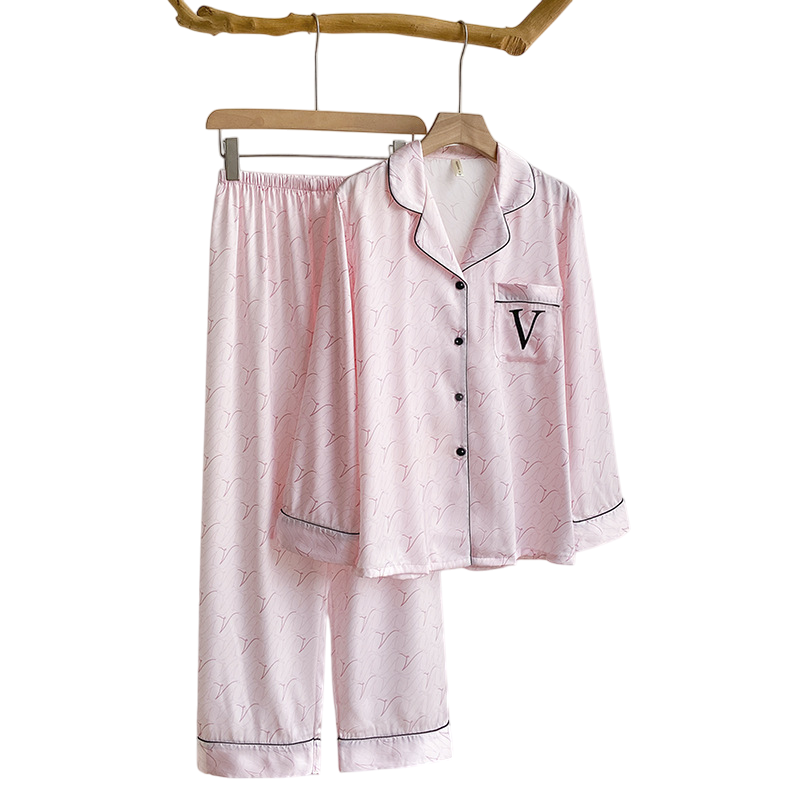 VICTORIAS SECRET SILK PINK NIGHT GOWN