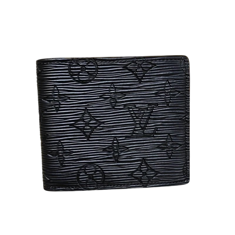 LV LINES EMBOSSED WALLET