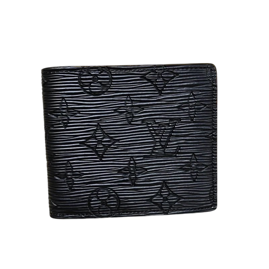 LV LINES EMBOSSED WALLET