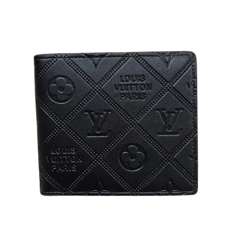 LV SQUARED EMBOSSED WALLET
