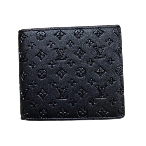 LV SMALL PRINT EMBOSSED WALLET