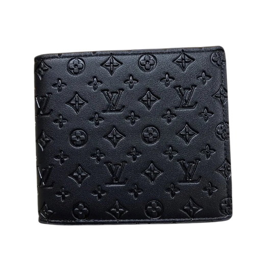 LV SMALL PRINT EMBOSSED WALLET